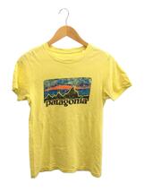 patagonia◆パタゴニア/Tシャツ/XS/コットン/イエロー/51809SP14_画像1