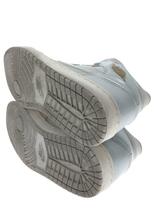 NIKE◆AIR JORDAN 1 RETRO +/エアジョーダンレトロ/シルバー/136065-001/29cm/SLV_画像4