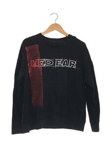 RED EAR◆スウェット/S/コットン/BLK/282637