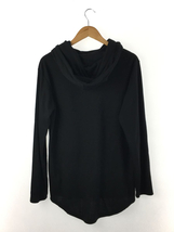 glamb◆Jagger drape hoodie/1/ポリエステル/BLK/GB17AT/CS17_画像2