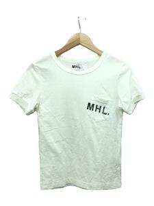 MHL.◆Tシャツ/2/コットン/WHT/595-9168501