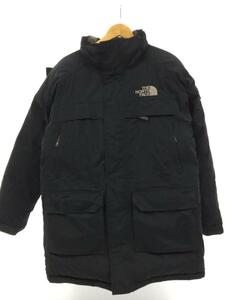 THE NORTH FACE◆MCMURDO PARKA_マクマードパーカー/-/ナイロン/BLK/無地/ザノースフェイス