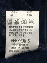 PHERROW’S◆7分袖シャツ/M/コットン/IDG_画像5