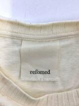 refomed/23SS/GATHER POCKET TEE/Tシャツ/3/コットン/IVO/RE23SS-CU02_画像3