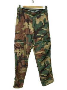 UNDEFEATED◆SHELL CARGO PANT/ボトム/M/ポリエステル/マルチカラー/カモフラ/173076204025