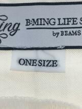 B:MING LIFE STORE by BEAMS◆キャミワンピース/one/コットン/CRM/無地_画像4
