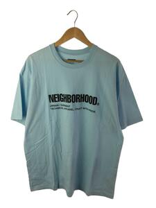 NEIGHBORHOOD◆Tシャツ/XL/コットン/BLU/23SS