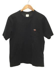 DANTON◆Tシャツ/-/コットン/BLK/無地/19s-hs-001