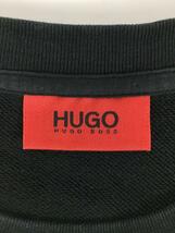 HUGO BOSS◆スウェット/M/コットン/BLK/無地/10167269_画像3