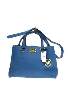 MICHAEL KORS◆ショルダーバッグ/-/BLU/E-1412