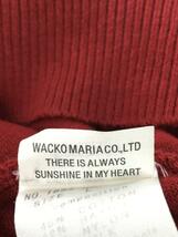 WACKO MARIA◆ポロシャツ/L/コットン/RED/18SS-WMK-KN19_画像3