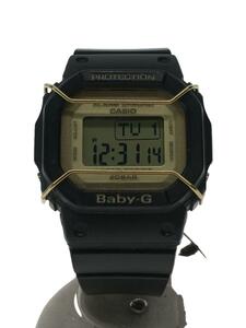 CASIO◆クォーツ腕時計/デジタル/ラバー/GLD/BLK/SS/BGD-500LC