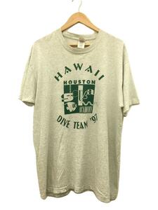 FRUIT OF THE LOOM◆USA製/Tシャツ/XL/コットン/GRY