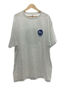 American Apparel◆×ALL WEATHER PROOF/Tシャツ/2XL/コットン/グレー