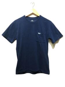 BLUE BLUE◆Tシャツ/M/コットン/NVY/無地