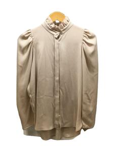 martinique* long sleeve blouse /-/-/BEG/ plain 