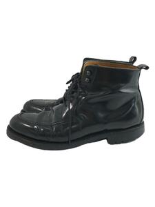 Jalan Sriwijaya◆レースアップブーツ/UK7/BLK/レザー/98365