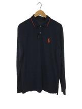 POLO RALPH LAUREN◆POLO GOLF/PERFORMANCE/ポロシャツ/L/コットン/NVY/無地_画像1