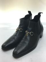 Needles◆CHELSEA BIT BOOT/ブーツ/43/BLK_画像2