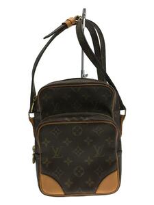 LOUIS VUITTON◆アマゾン_モノグラム_BRW/PVC/BRW/ビニール/ブラウン/M45236/ショルダーバッグ