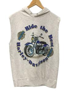 HARLEY DAVIDSON◆トップス/M/-/GRY