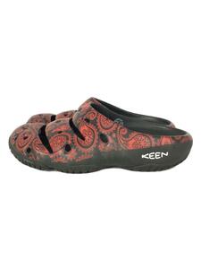 KEEN◆YOGUI ARTS RIP CITY PAISLEY/サンダル/28cm/レッド/1026000