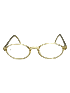  Hakusan glasses shop * glasses /-/ plastic / yellow / clear / lady's 