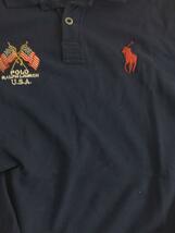 POLO RALPH LAUREN◆ポロシャツ/S/コットン/GRY/無地_画像7