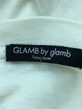 GLAMB by glamb◆GG17SP/Tシャツ/3/コットン/ホワイト_画像3