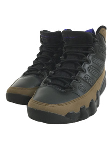 NIKE◆Air Jordan 9 Retro/ハイカットスニーカー/26cm/BLK/CT8019-034