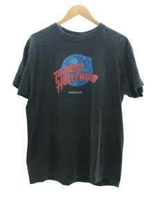 PLANET HOLLYWOOD/90s/Tシャツ/-/コットン/BLK