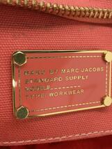 MARC BY MARC JACOBS◆ハンドバッグ/コットン/PNK/無地_画像5