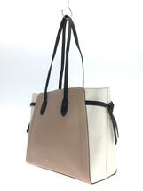 kate spade new york◆トートバッグ/-/BEG/無地/K7484/ノットカラーブロック_画像2