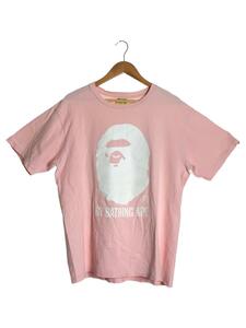 A BATHING APE◆Tシャツ/XL/コットン/PNK