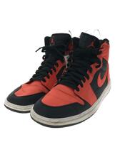 NIKE◆AIR JORDAN 1 RETRO HIGH/エアジョーダンレトロハイ/ブラック/344613-061/27.5_画像2