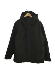 FTC◆WATERPROOF 3L MOUNTAIN JACKET/L/コットン/BLK/FTC022AWJ01