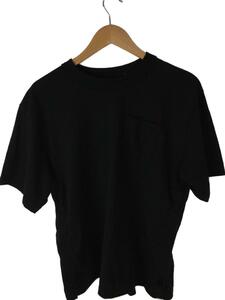 sacai◆Tシャツ/1/コットン/BLK/無地