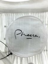 Pheeta◆半袖ワンピース/1/コットン/WHT/IF-PH20SS-21_画像3