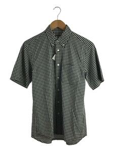 THE NORTH FACE◆S/S HIDDEN VALLEY SHIRT_ショートスリーブヒデンバリーシャツ/S/ナイロン/NVY