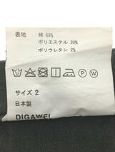 DIGAWEL◆DIGAWEL/ボトム/2/コットン/GRY/無地_画像5