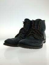 RED WING◆レースアップブーツ/US10/BLK/レザー/9060_画像2
