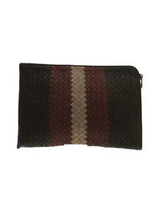 BOTTEGA VENETA* mesh / clutch bag / leather /BRW/