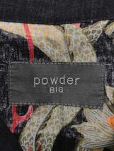 Powder◆powder BIG/アロハシャツ/和柄シャツ/龍/L/ポリエステル/ブラック/総柄/S0123FB107_画像3