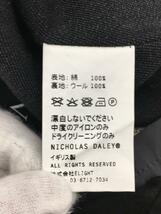 NICHOLAS DALEY◆ベスト/38/コットン/GRY/ベンタイルベスト_画像4