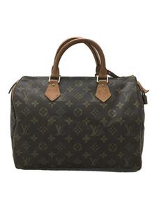 LOUIS VUITTON◆2)スピーディ30_モノグラム・キャンバス_BRW/PVC/BRW