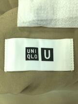 UNIQLO◆トレンチコート/M/コットン/KHK/無地/01-21-1H028A_画像3