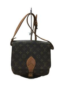 LOUIS VUITTON◆カルトシエール_モノグラム/M51254/ショルダーバッグ/斜め掛け/ブラウン