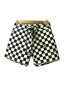 TMT◆Marbles Walkway CHECKER SHORTS/ショートパンツ/SIZE:S/ブラック/チェッカー柄