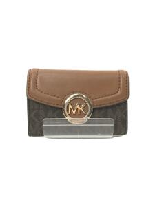 MICHAEL KORS◆6連キーケース/-/BRW/総柄/レディース/35S0GFTP5B