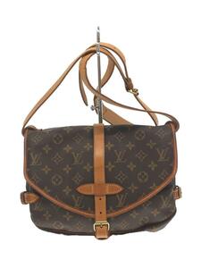 LOUIS VUITTON◆ソミュール30/モノグラム/ブラウン/PVC/総柄/M42256